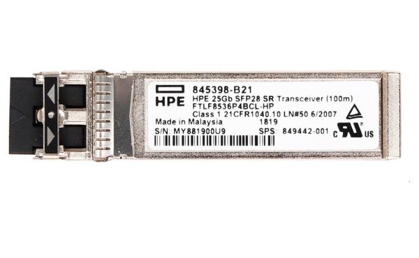 HPE 845398-B21 25Gb SFP28 SR 100m Transceiver NEW
