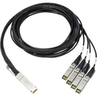 HPE 849438-001 100Gb QSFP28 to 4x25Gb SFP28 5m DA Copper Cable