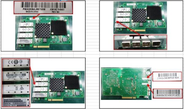 HPE 864970-001 3PAR StoreSvr 8000 4P 16G FC Adapter