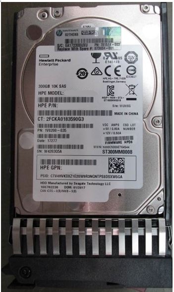 HPE 873008-B21 Enterprise - hard drive - 300 GB - SAS 12Gb/s New F/s