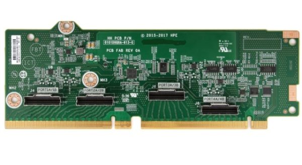 HPE 875087-001 PCI riser Quad Slim SAS Board