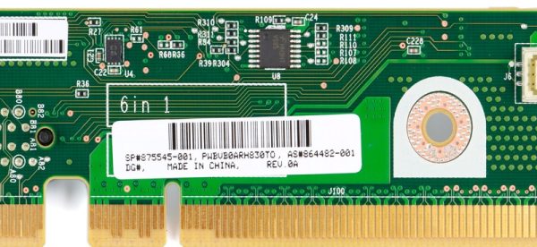 HPE 875545-001 Primary Gpu Riser Card For Proliant DL360 G10