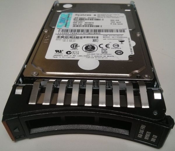 IBM 90Y8878 300 GB Hard drive - 2.5" Internal - SAS 6Gb/s Refurbished