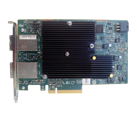 Broadcom 9300-16e 16-Port 12Gb/s SAS+SATA to PCI Express Host Bus Adapter FH