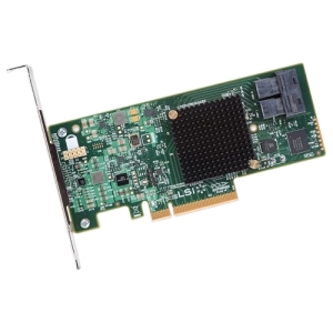 Broadcom 9300-8I 12Gb/s PCIe 3.0, 8 Ports Internal SATA/SAS Host Bus Adapter Ref