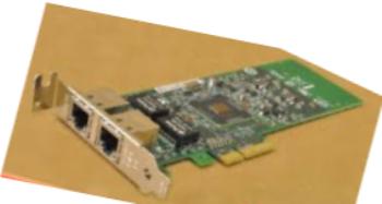 Dell 9NG48 Dual-Port 10/100/1000 Ethernet PCI-Express LP Network Card