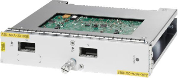 Cisco A9K-MPA-2X10GE 2-Port 10-Gigabit Ethernet Expansion Module