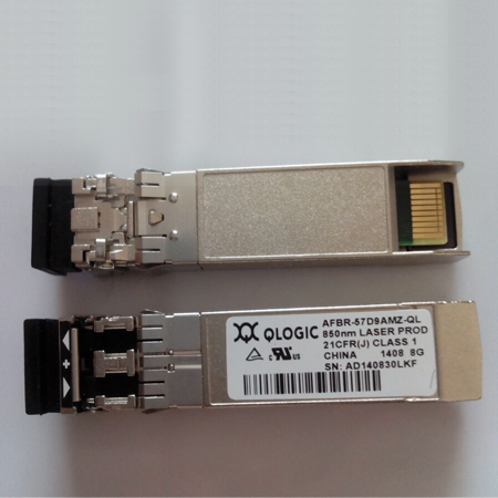 Qlogic AFBR-57D9AMZ-QL 8GB Fibre Channel FC SFP 850nm Transceiver