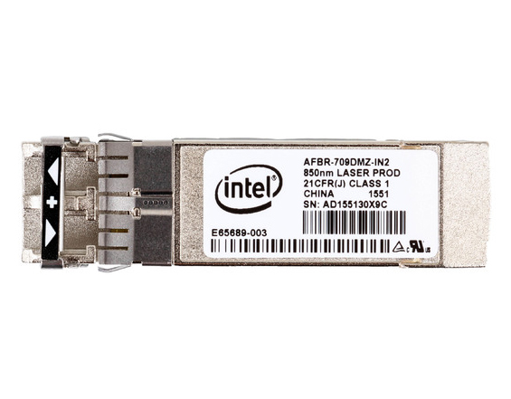 Intel AFBR-709DMZ-IN2 SFP+ Transceiver Module 1000BASE-SX, 10GBASE-SR Plug-in Module Ref