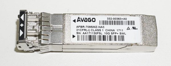 Avago AFBR-709SMZ-NA3 10G FC SFP+ Short Range Transceiver