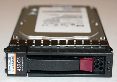 HPE M6412 AG803A Hard drive - 450 GB - Fibre Channel Refurbished