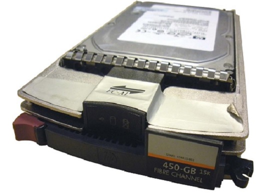 HPE AG804A 450 GB Hard drive - 3.5" Internal - FC 4Gb/s Refurbished