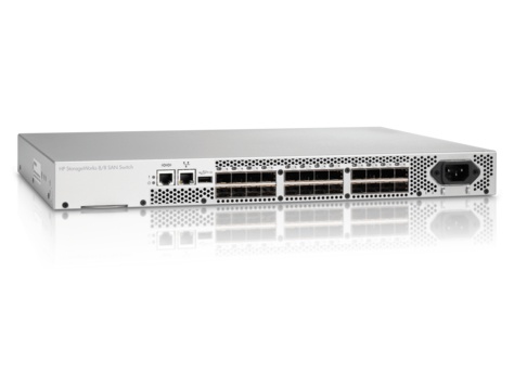 HPE AM867D 8/8 Base 8-Port Enabled San Switch