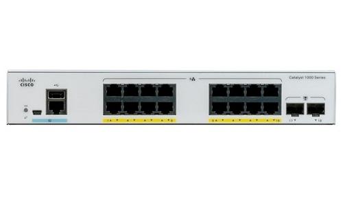 Cisco - C1000-16P-2G-L Catalyst C1000-16P Ethernet Switch 16 Ports