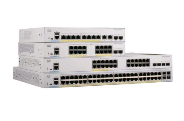 Cisco - C1000-24P-4X-L Catalyst C1000-24P Ethernet Switch - 24Ports Managed.