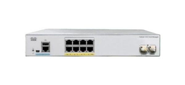 Cisco - C1000-8T-E-2G-L Catalyst C1000-8T Ethernet Switch 8 Ports