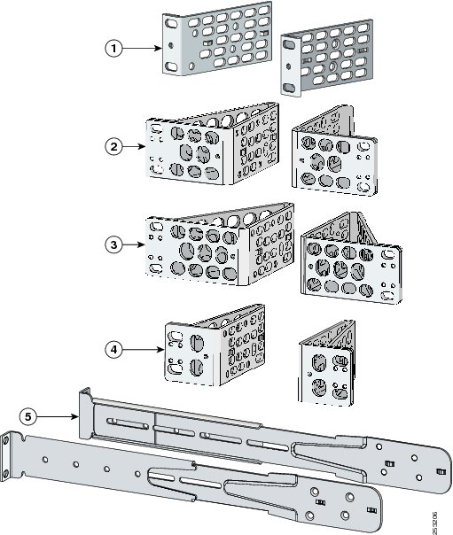 Cisco C3850-4PT-KIT Rack Mounting Kit