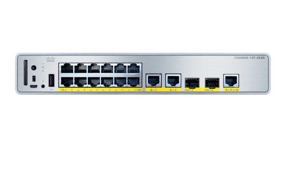 Cisco Catalyst C9200CX-12T-2X2G-E 12-port 1G, 2x10G and 3x1G, data, Network Essentials