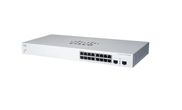 Cisco Business CBS220-16T-2G 16p Ge 2x1g Sfp Smart Switch