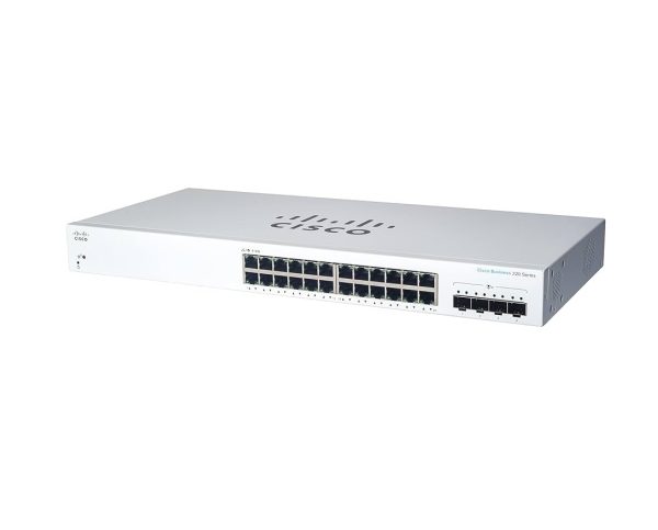 Cisco CBS220-24T-4X 24-Port Gigabit Managed Network Switch