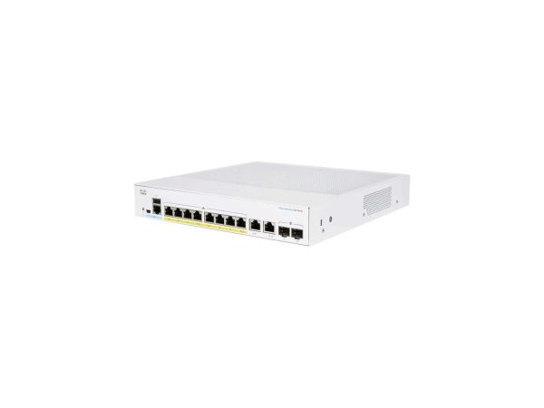 CISCO CBS250-8FP-E-2G CBS250 Switch 8x PoE+ (120W) GE + 2x GE/SFP