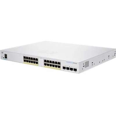 Cisco CBS350-24P-4X CBS350 Managed 24-Port Ge, PoE, 4X10G SFP+ Ref