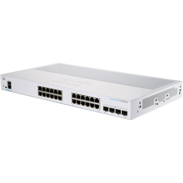 Cisco - CBS350-24T-4G 24-ports manged L2/L3 gigabit ethernet switch