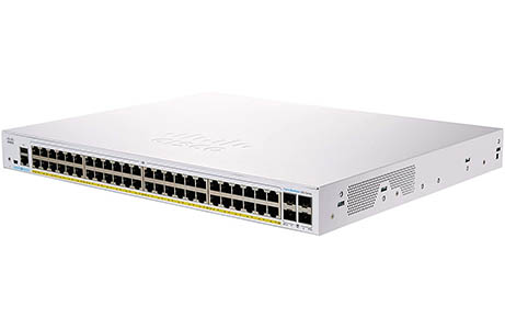 Cisco CBS350-48FP-4G Switch CBS350 48x PoE+ (740W) GE + 4x SFP Ref