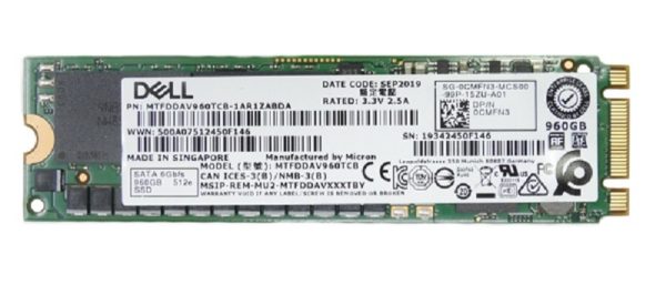 Dell CMFN3 960GB SATA-6Gbps M.2 Solid State Drive for BOSS Card