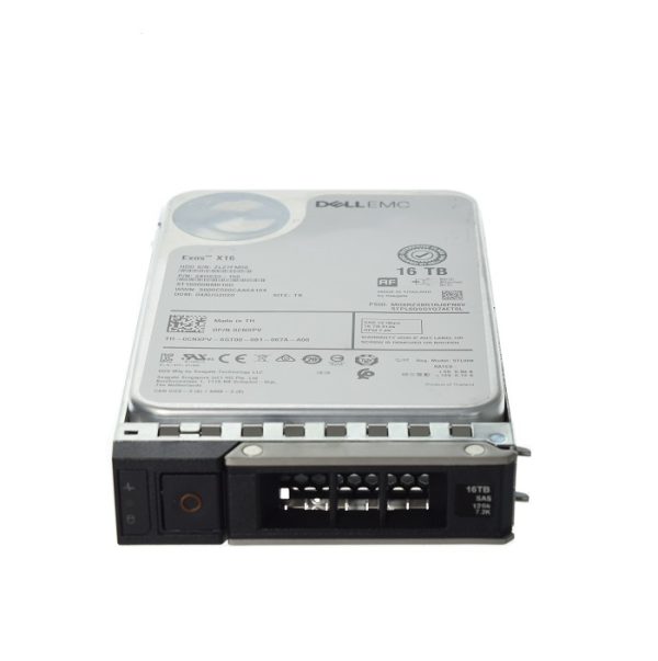 Dell CNXPV 16TB ISE 7.2k 512E 3.5" NL Sas-12gbps Hot Plug Hdd