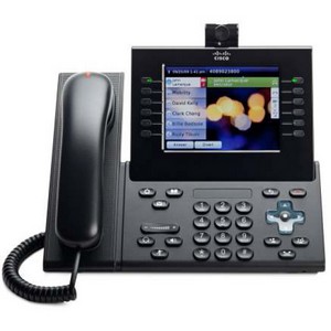 Cisco CP-9971-C-K9 Unified 9971 Wi-Fi IP Video Phone. New