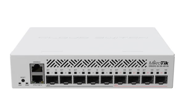 MikroTik CRS310-1G-5S-4S+IN Cloud Router Switch