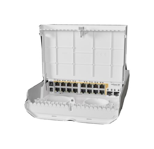 Mikrotik CRS318-16P-2S+OUT Outdoor 18 Port switch 16 Gigabit Poe-Out And 2 Sfp+