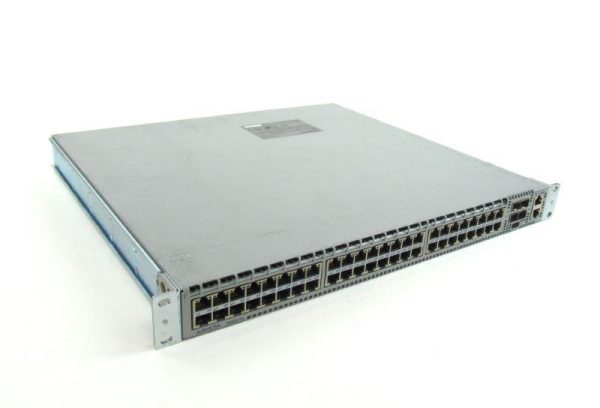 Arista DCS-7050T-52-R 48 Port 4xSFP+ Switch, Rear-to-Front Air Refurbished