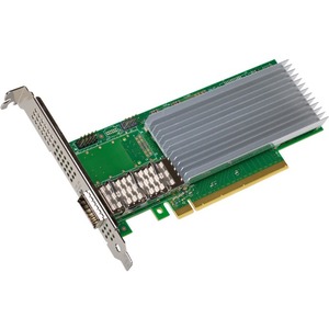 Intel E810-CQDA1 1-Port 100 Gigabit Ethernet Adapter PCI Express 4.0 x16 Optical Fiber Ref