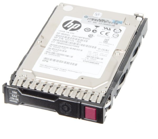 HPE EH0146FCBVB Enterprise - Hard drive - 146 GB - SAS 6Gb/s Refurbished