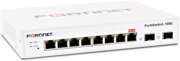 Fortinet FS-108E FortiSwitch Ethernet Switch