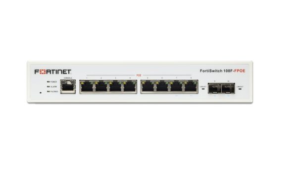 Fortinet FS-108E-FPOE FortiSwitch 108E-FPOE Ethernet Switch