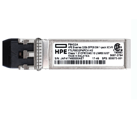 HPE FTLF8532P4PCV-H2 B-series 32Gb FC SW 100m SFP+ Transceiver