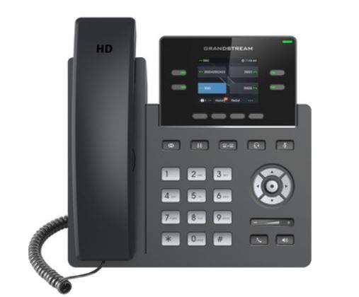 Grandstream GRP2612 IP Phone Corded Corded Wall Mountable Desktop