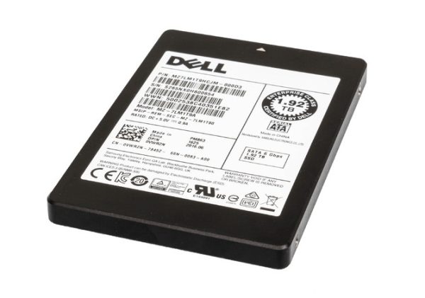 DELL GTYWY 1.92TB Read Intensive TLC SATA 6Gbps 2.5inch Hot Plug Brand New Ssd