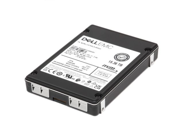 Dell H65KM 15.36TB RI 1 DWPD PCIe Gen4 x4 NVMe U.2 2.5 Inch SSD