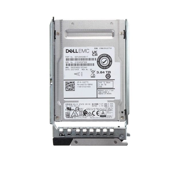 Dell H9TT5 3.84Tb SAS 12Gbps RI Tlc 2.5in SSD