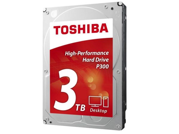 Toshiba P300 HDWD130XZSTA 3TB 7.2K SATA-6Gbps 64MB 3.5Inch hdd