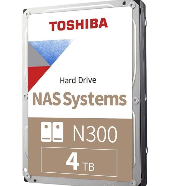 Toshiba HDWG440XZSTA N300 4Tb 7200Rpm 3.5Inch Internal Hard Drive