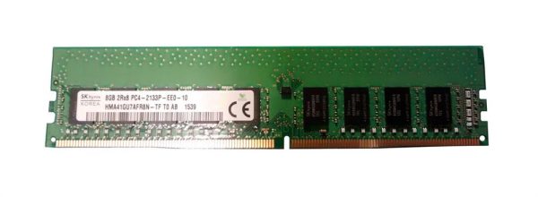 Sk hynix HMA41GU7AFR8N-TF 8GB Pc4-17000E Ddr4-2133Mhz ECC 2RX8