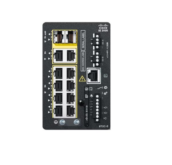 Cisco IE-3105-8T2C-E Catalyst IE3105 Rugged Switch