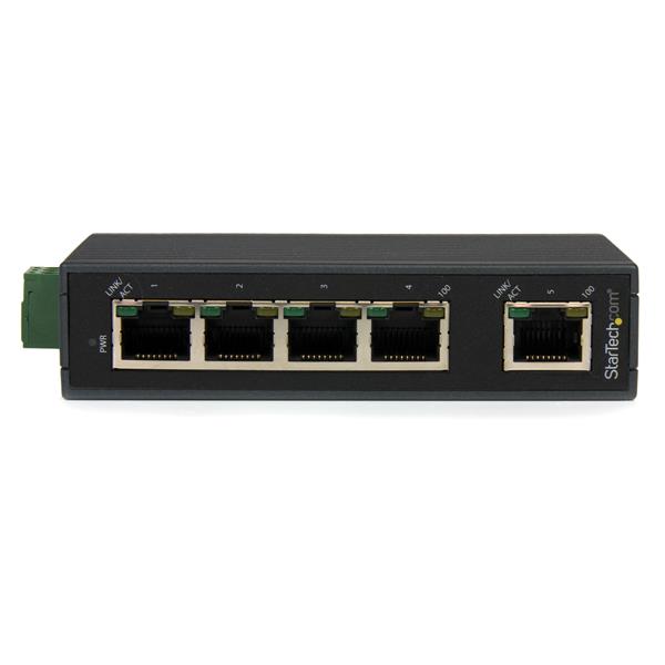 Startech IES5102 Industrial 5 Port Ethernet Switch