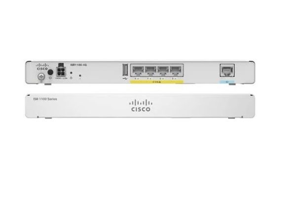 Cisco ISR1100-4G ISR1100 Router 4 Eth LAN/WAN Ports 1 L