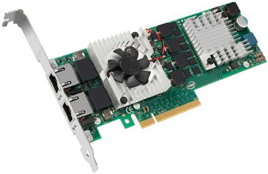 Dell J031P X520 T Dual Port 10GbE Network Adapter